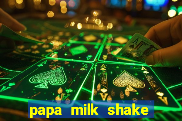 papa milk shake click jogos
